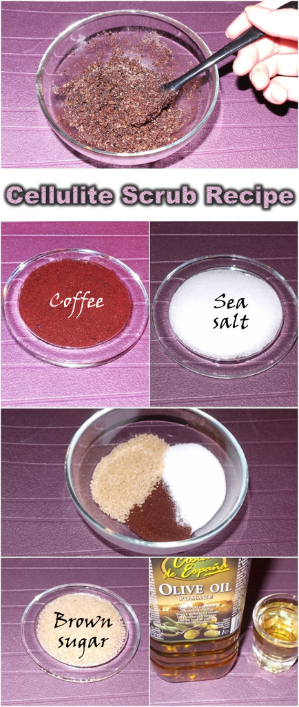 Cellulite Scrub Recipe